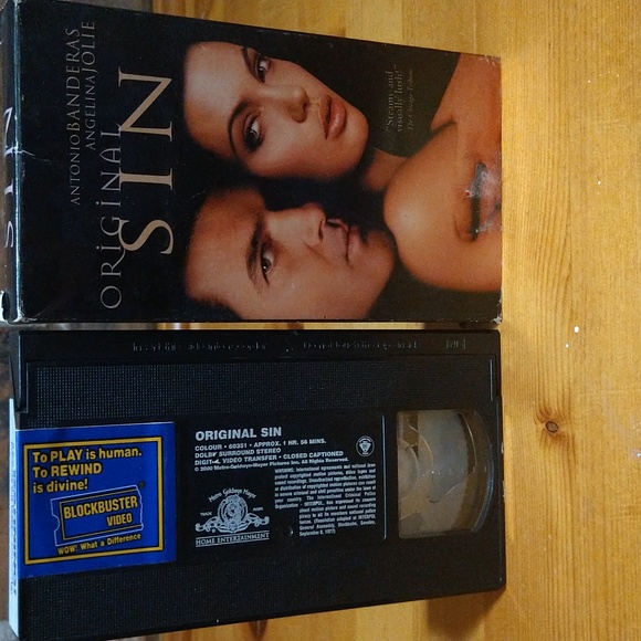 Original sin VHS video tape - Picture 7 of 8